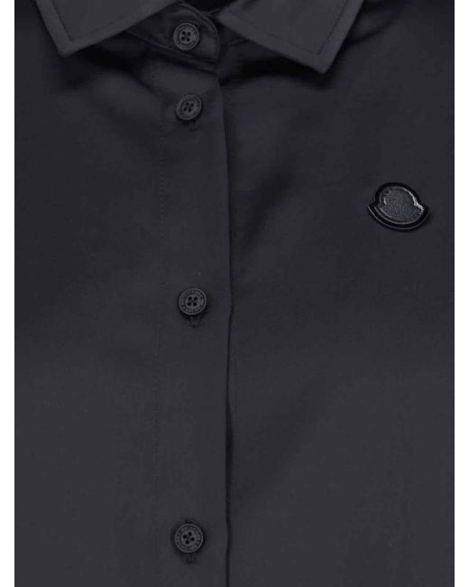 Moncler Genius Blue X Ee72 By Edward Enninful Satin Shirt