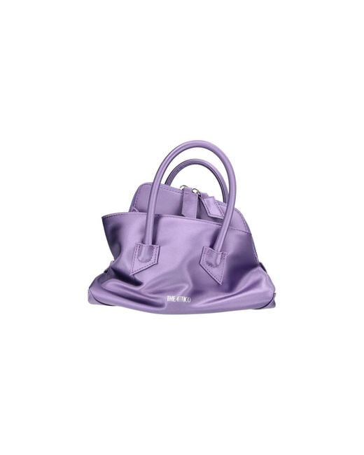 The Attico Purple Mini Bag "La Passeggiata