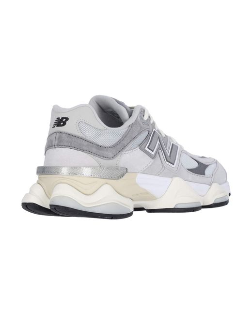 New Balance White Sneakers Suede