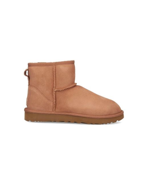 Ugg Brown 'Classic Mini Ii' Boots