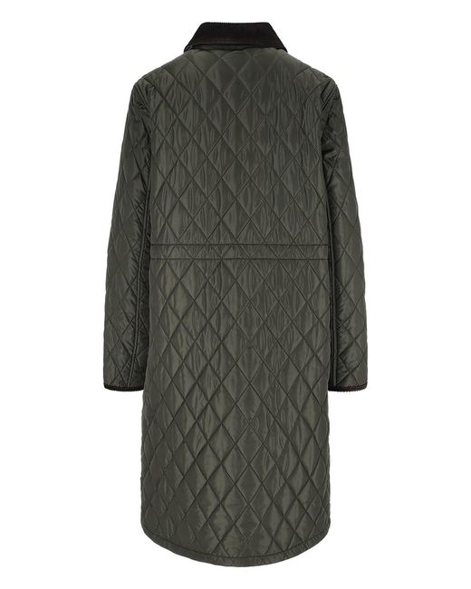 Burberry Gray 'Car Coat' Jacket