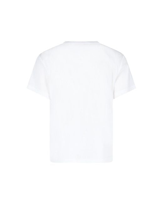 Valentino White Logo T-shirt