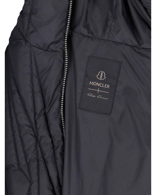 Moncler Black 'Geocamo Ziplock' Vest