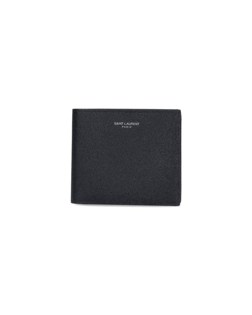 Saint Laurent Black East/west' Wallet for men