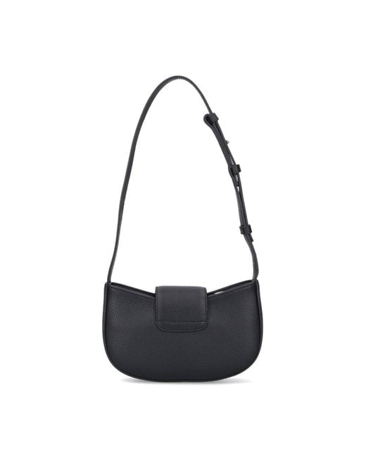 Borsa Mini "Double Gancini" di Ferragamo in White