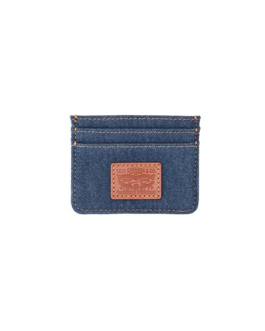 Levi's Strauss Blue Cardholder Logo