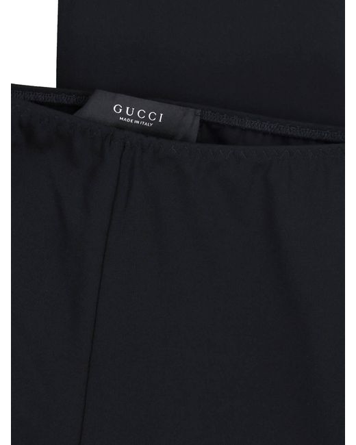 Gucci Blue Jersey Crepe Pants