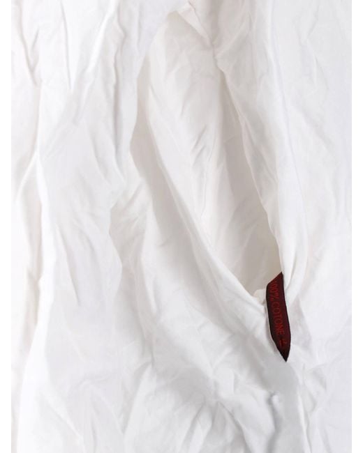 Daniela Gregis White Cotton Shirt