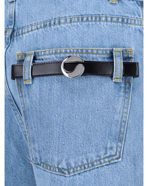 Coperni Blue Denim Shorts