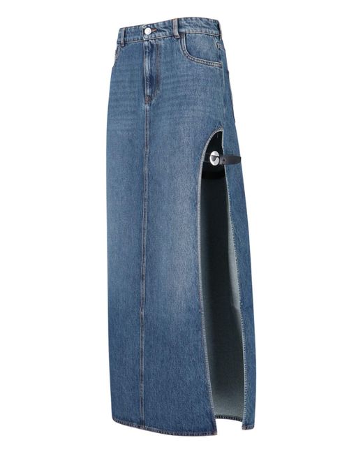 Coperni Blue Skirts Material 1: Cotton