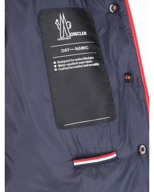 Moncler Red Bright Puffer Jacket for men