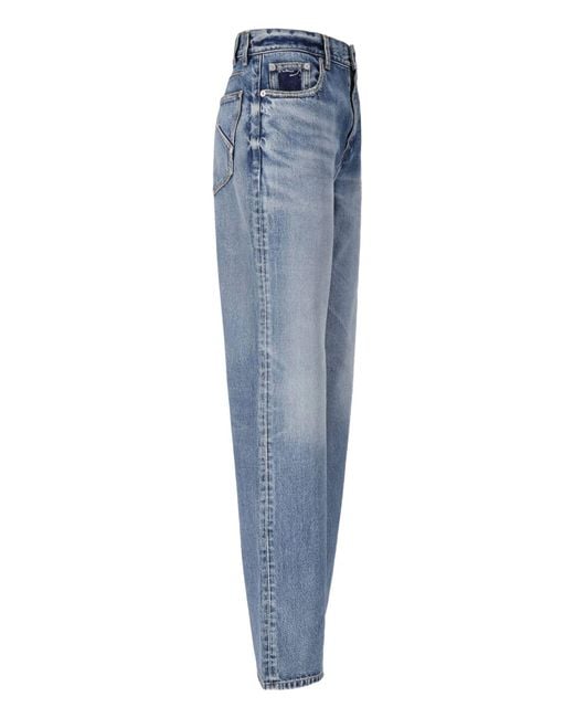 Alaïa Blue Straight Jeans