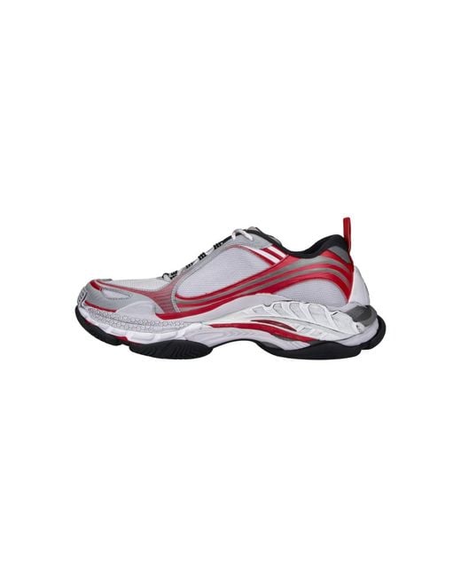 Balenciaga Red Sneakers "Triple S.2" for men