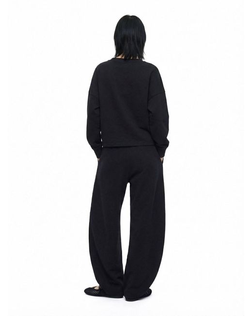 Alaïa Blue Cotton Sweatshirt