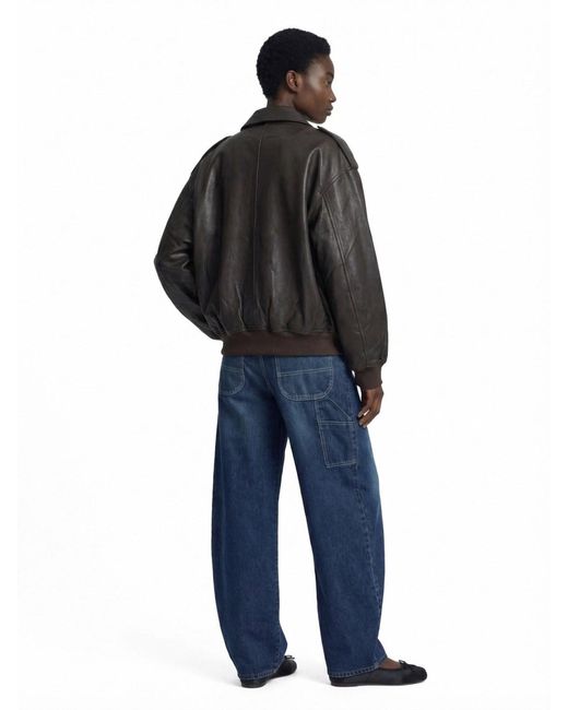 Frankie Shop Black 'Viper' Jacket