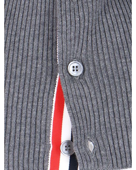 Thom Browne Blue Sweaters Cotton