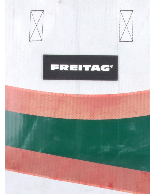 Freitag White 'f52 Miami Vice' Tote Bag