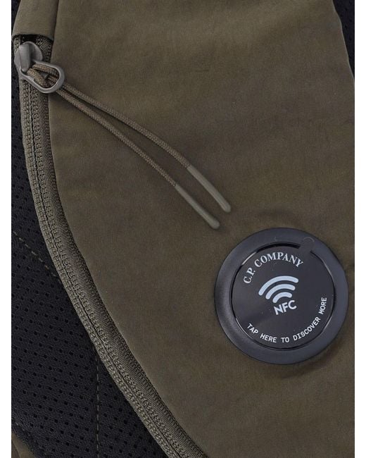 C P Company Green C. P. Company Utility Crossbody Bag for men