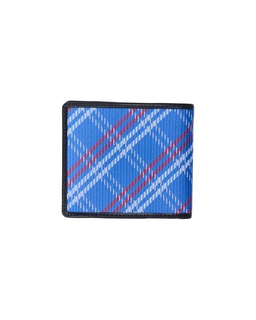 Vivienne Westwood Blue Bi-Fold Logo Wallet for men