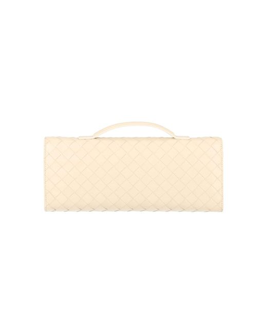 Bottega Veneta Natural Clutch "Andiamo"