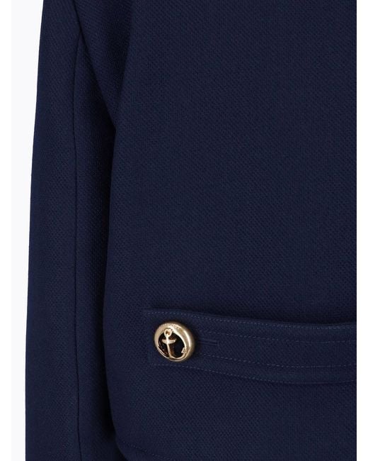Balenciaga Blue Tailored Wool Jacket With Viscose & Cotton Lining