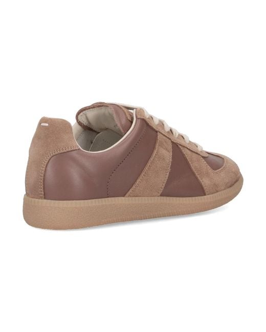 Maison Margiela Pink Sneakers Bovine Leather