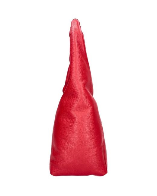 MM6 by Maison Margiela Red Shoulder Bag "Japanese"