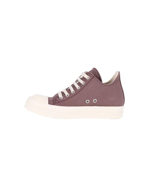 Rick Owens Pink Sneakers “Low”
