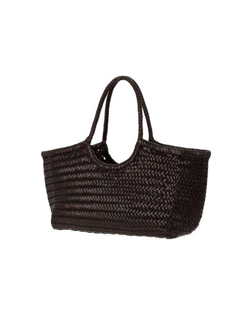 Borsa Spalla Grande "Nantucket" di Dragon Diffusion in Black