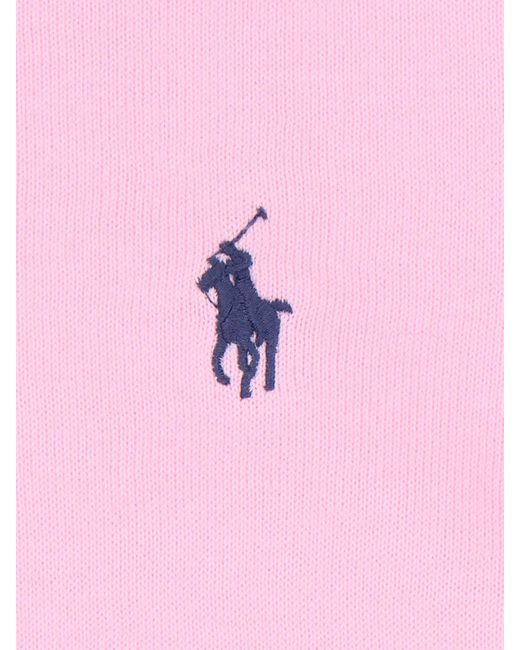 Maglia Logo di Polo Ralph Lauren in Pink da Uomo