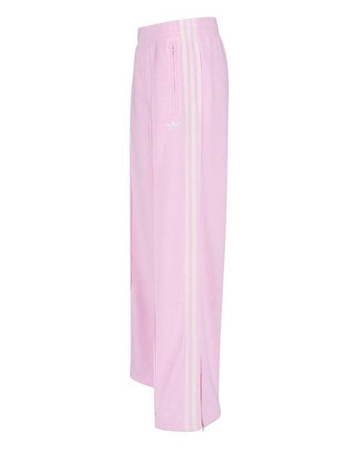 Adidas Pink Sport Track Trousers