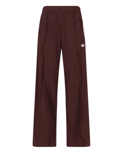 Adidas Purple 'Adicolor Classics Firebird' Track Pants