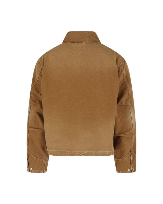 Carhartt Brown Jacket "Og Arcan" for men