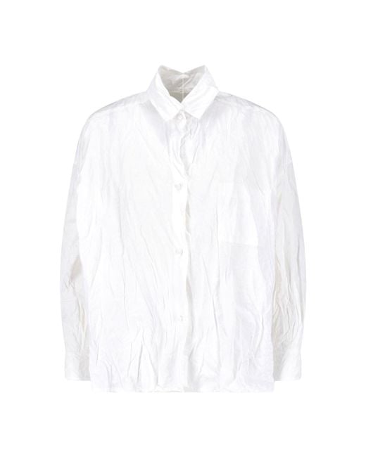 Daniela Gregis White Cotton Shirt