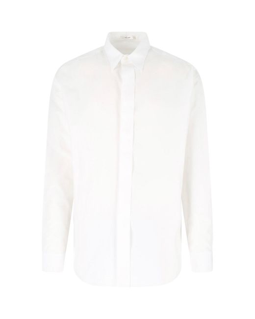 The Row White Shirt “Nilo” for men