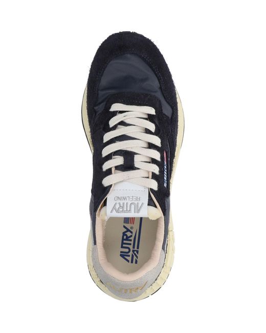 Autry Blue Sneakers Upper: Nylon for men