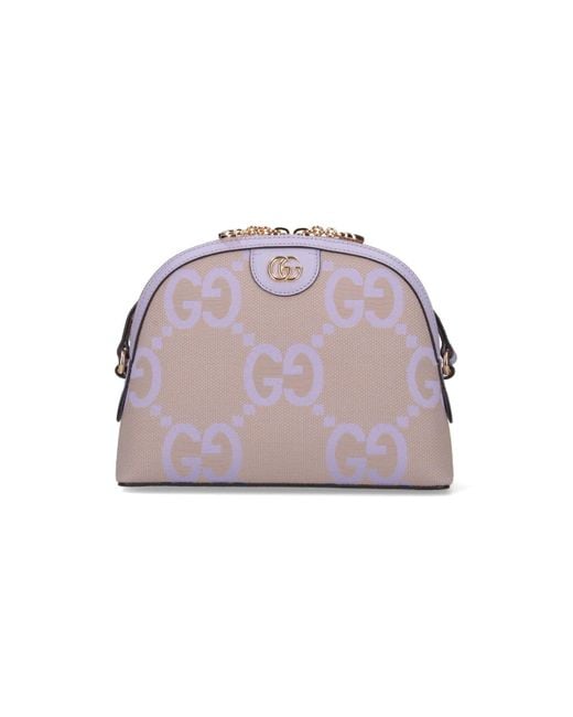 Gucci Pink Mini Shoulder Bag "ophidia Jumbo Gg"