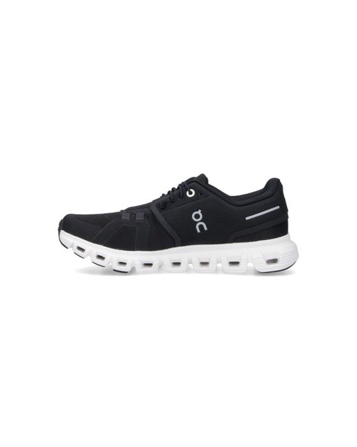 Sneakers "Cloud 6" di On Shoes in Black