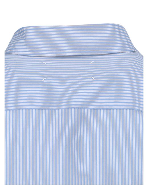Maison Margiela Blue Shirts Cotton