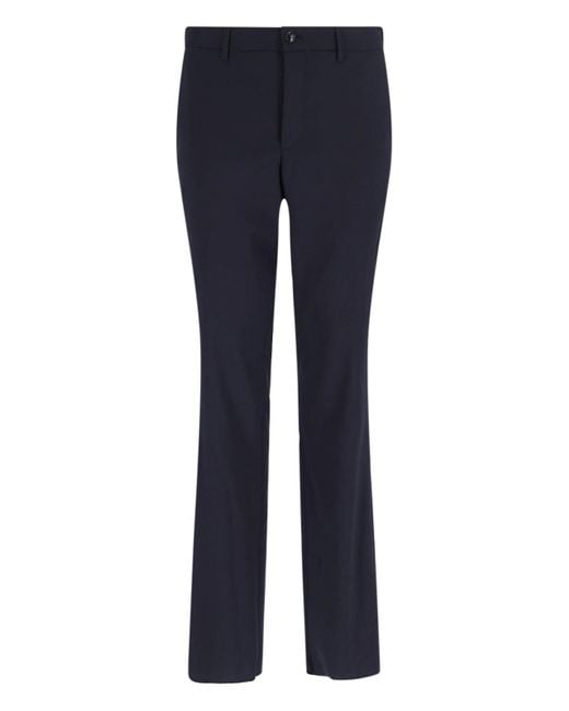 Completo Monopetto In Lana Vergine di Giorgio Armani in Blue da Uomo