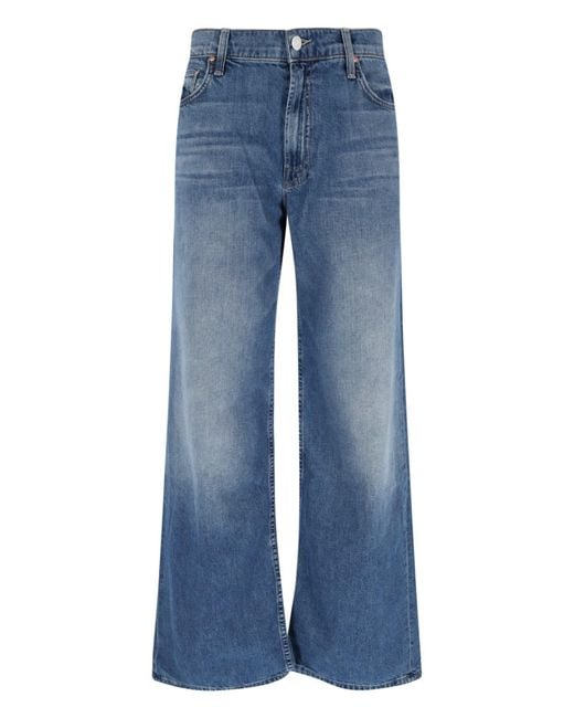 Mother Blue The Twister Sneak Jeans