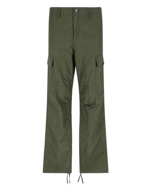 Carhartt Green Trousers Cotton for men