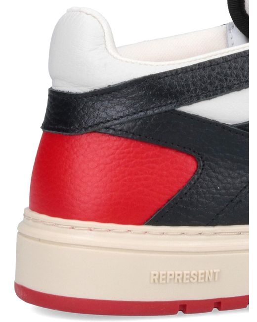 Represent Red "reptor Low" Sneakers for men