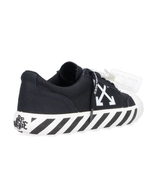Off-White c/o Virgil Abloh Black Arrow Graphics Canvas Sneakers for men