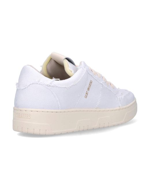 SAINT SNEAKERS White "denim M" Sneakers for men