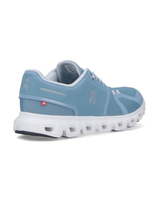 On Shoes Blue "Cloud 6" Sneakers for men