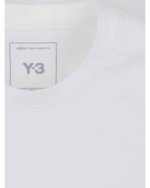 Y-3 White T-Shirts And Polos Cotton for men