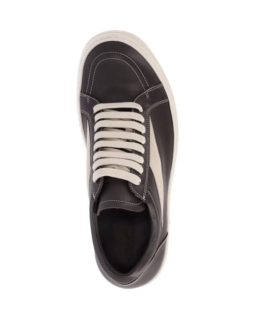 Rick Owens Black Sneakers “Vintage” for men
