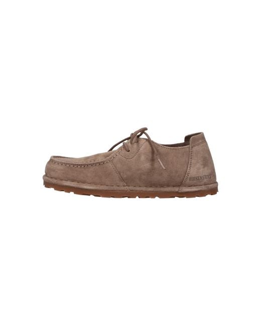 Birkenstock Brown Derby Shoes "Utti Lace"