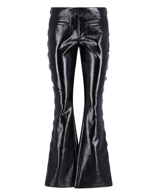 Pantaloni Fibbie di Courreges in Black